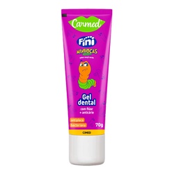Carmed Gel Dental C/fluor Minhocas 70g