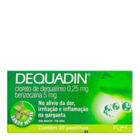 Dequadin Pastilha Menta C/20