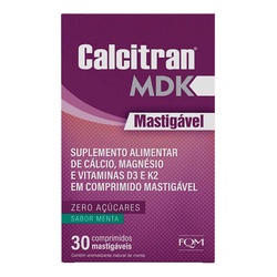 Calcitran Mdk 30cpds Mastigaveis