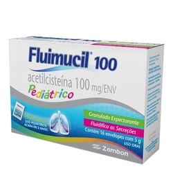 Fluimucil 100mg Inf C/16 Env