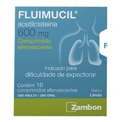 Fluimucil 600mg C/16 Cprs