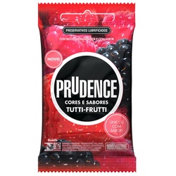 Preservativo Prudence Tuti-frut C/3un