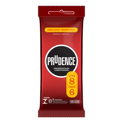 Preservativo Prudence Lubrificado C/6