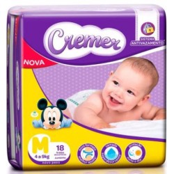 Fralda Cremer Jumbinho Bolt M 18un