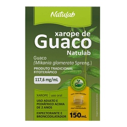 Xarope De Guaco 150ml S/acucar