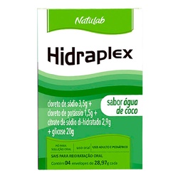 Hidraplex Agua De Coco 4env