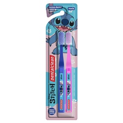 Escova Dental Dentalclean Stitch Escolar C/2