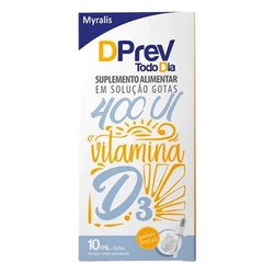 Dprev Todo Dia 400ui Gotas 10ml