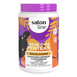 Creme Pent Brilho Maximo Salon Line 1kg