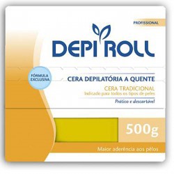 Depi Roll Cera Quente 500g Tradicional