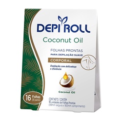 Folhas Dep Depiroll Corpo Oleo Coco 16f