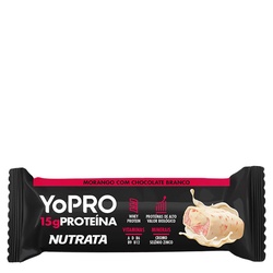 Barra Yopro Morango C/choc Branco 55g