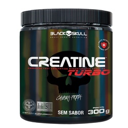Creatina Turbo 300g Black Skull*