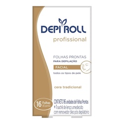 Folhas Dep Depiroll Facial Trad 16un