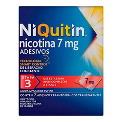 Niquitin 7mg C/7 Adesivos