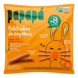 Papapa Bisc Inf 20g Cenoura