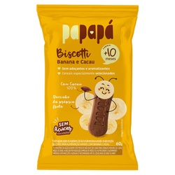 Papapa Bisc Inf 60g Banana E Cacau