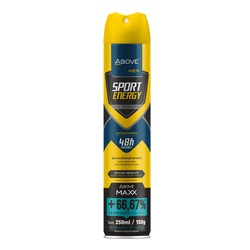 Desodorante Above Aero Maxx Energy Men 250ml