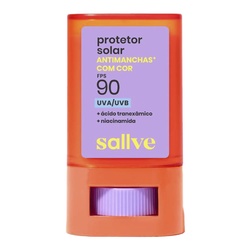 Protetor Sol Bastao Cor 2 90fps 15g Sallve