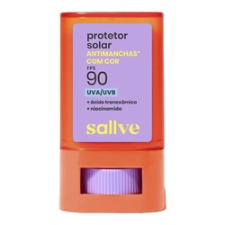 Protetor Sol Bastao Cor 3 90fps 15g Sallve