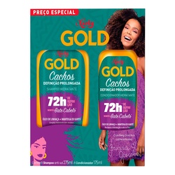 Kit Niely Gold Sh+cond Cachos Definidos