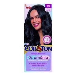 Tintura Cor_ton 1.0 Preto S/amonia