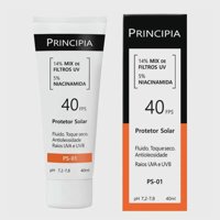 Protetor Solar Principia Fps40 T Sec Ps01 40ml