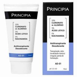 Desodorante Principia Antitransp 5% Acido Lat+5%