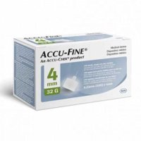Agulha P/caneta 4mm Accu Fine 32g C/100