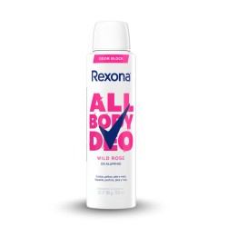 Desodorante Aerosol Rexona All Body Deo Wild Rose 150ml
