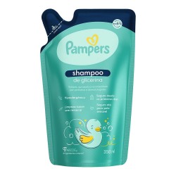 Shampoo Pampers Glicerina 350ml Refil