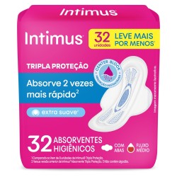 Absorvente Int Gel Normal Suave C/abas 32und