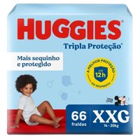 Fralda Huggies Tripla Hiper Xxg 66un