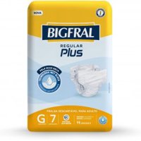Fralda Bigfral Regular Plus G 7 Unidades