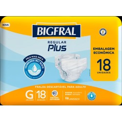 Fralda Bigfraldaal Regular Plus Econ. G C/18