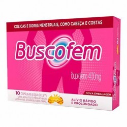 Buscofem 400mg C/10caps
