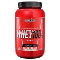 Whey 100% Pure 900g Sabor Morango Integralmedica