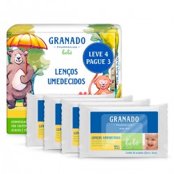 Lenco Umed.granado Kit 50un L4p3 Bebe