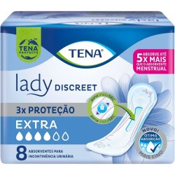 Absorvente Geriat Tena Lady Discr Extra 8un