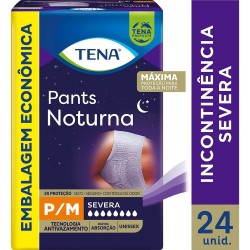 Fralda Ger Tena Pants Noturna P/m  24un