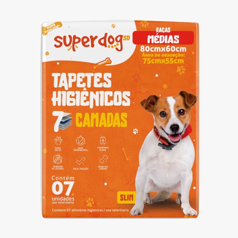 Tapete Hig.super Dog Premium 07un(4/8)