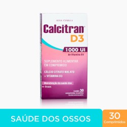 Calcitran 1000mg D3 30cpds