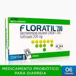 Floratil 200mg C/6 Caps.