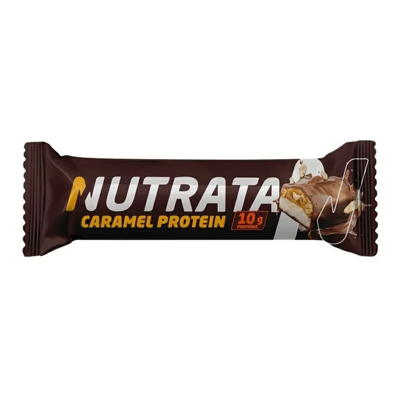 Barra De Proteína Caramel Nutrata 45g