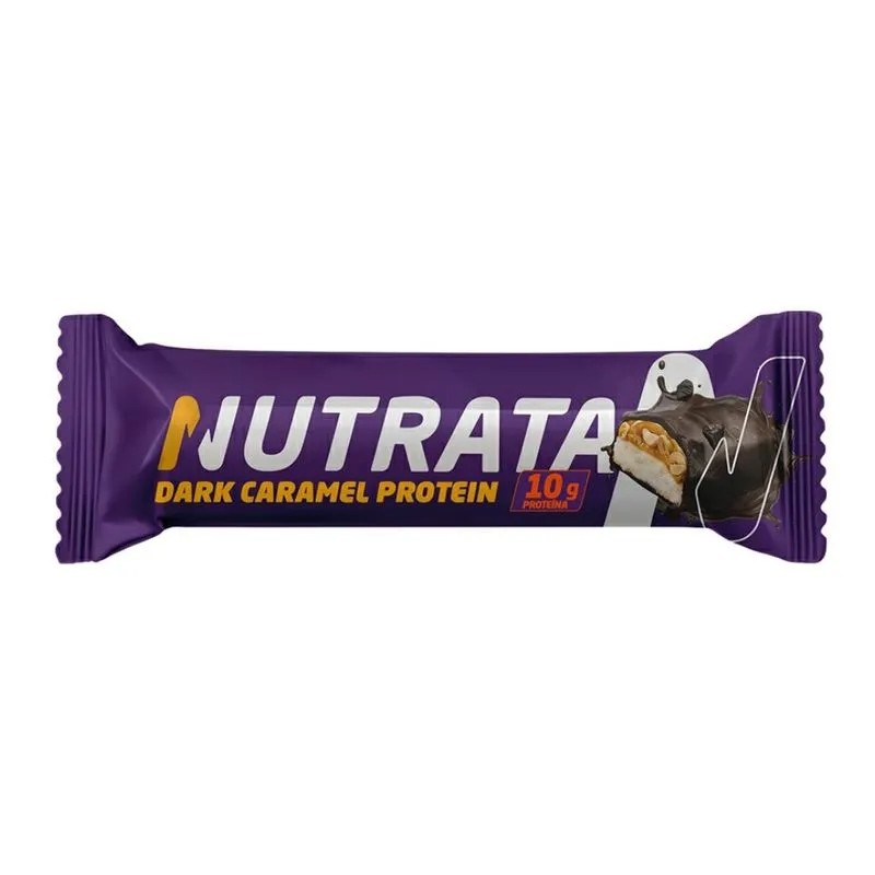 Barra De Proteína Dark Caramel Nutrata 45g
