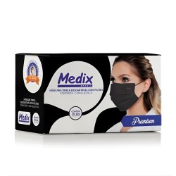 Mascara Desc Tripla C/50 Medix Preta